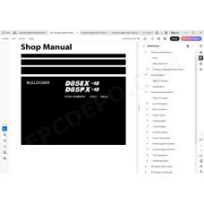 Komatsu Bulldozer D85EX-18 D85PX-18 service & repair manual