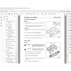 Komatsu Crawler Feller Buncher XT430-2 XT430L-2 XT445L-2 XT450L-2 service & repair manual