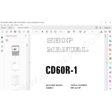 Komatsu Crawler Carrier CD60R-1 service & repair manual