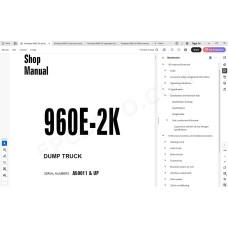 Komatsu Dump Truck 960E-2K service & repair manual