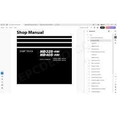 Komatsu Dump Truck HD325-8E0 HD405-8E0 service & repair manual
