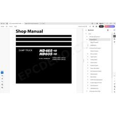 Komatsu Dump Truck HD465-10 HD605-10 service & repair manual