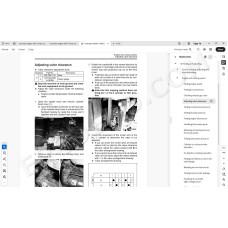 Komatsu Excavator HB205-1 HB215LC-1 Hybrid service & repair manual