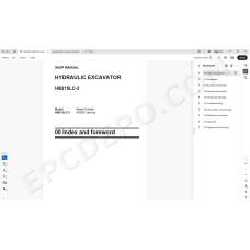 Komatsu Excavator HB215LC-2 Hybrid service & repair manual