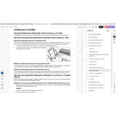 Komatsu Excavator HB215LC-3 Hybrid service & repair manual