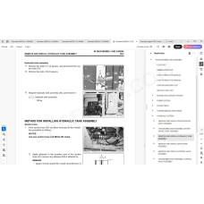 Komatsu Excavator HB215LC-3 Hybrid service & repair manual