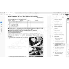 Komatsu Excavator HB365LC-3 HB365NLC-3 Hybrid service & repair manual
