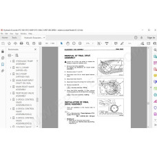 Komatsu Excavator PC1100-6 PC1100SP-6 PC1100LC-6 service & repair manual