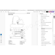 Komatsu Excavator PC110R-1 parts + service manual