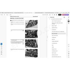Komatsu Excavator PC110R-1 parts + service manual