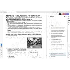 Komatsu Excavator PC1250-11R PC1250SP-11R workshop service manual
