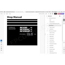 Komatsu Excavator PC1250-11 PC1250LC-11 PC1250SP-11 workshop service manual