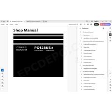 Komatsu Excavator PC128US-8 service & repair manual