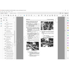 Komatsu Excavator PC130-8 service & repair manual