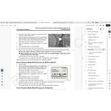 Komatsu Excavator PC138US-11 service & repair manual