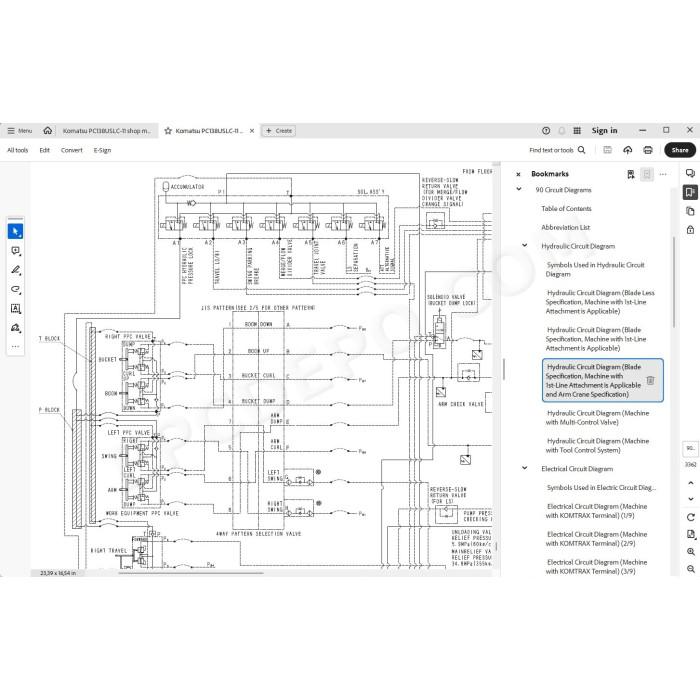 Komatsu Excavator PC138USLC-11 service & repair manual