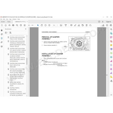 Komatsu Excavator PC150-6K PC150LC-6K service & repair manual