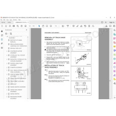 Komatsu Excavator PC150-6K PC150LC-6K service & repair manual