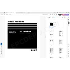 Komatsu Excavator PC195LC-8 service & repair manual