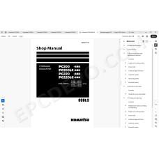 Komatsu Excavator PC200-8M0 PC200LC-8M0 PC220-8M0 PC220LC-8M0 PC200-8M1 service & repair manual