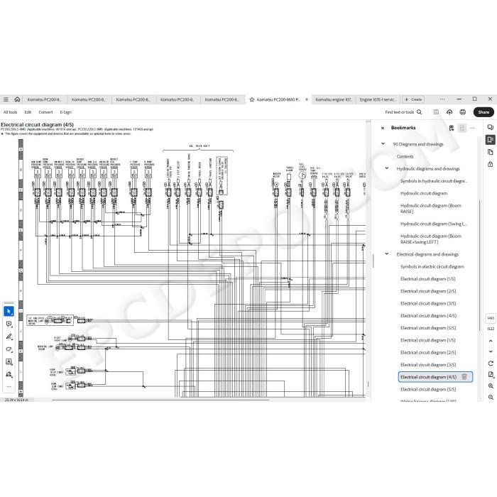 Komatsu Excavator PC200-8M0 PC200LC-8M0 PC220-8M0 PC220LC-8M0 PC200-8M1 service & repair manual