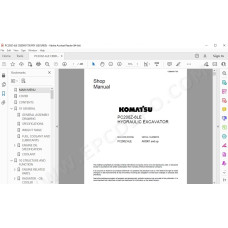 Komatsu Excavator PC200Z-6LE service & repair manual