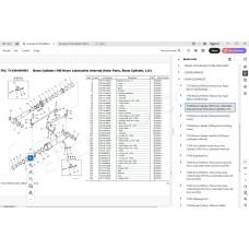 Komatsu Excavator PC210-10M0 PC210LC-10M0 parts + service manual