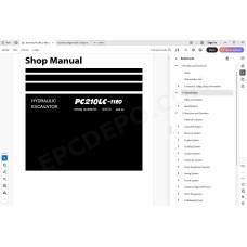 Komatsu Excavator PC210LC-11E0 service manual