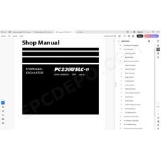 Komatsu Excavator PC238USLC-11 service manual