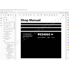 Komatsu Excavator PC240LC-10 PC240NLC-10 service & repair manual
