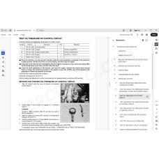 Komatsu Excavator PC290LC-11 workshop service manual