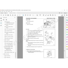 Komatsu Excavator PC400LC-6LK PC400HD-6LK Avance service & repair manual
