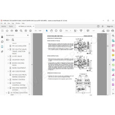 Komatsu Excavator PC400LC-6LM PC400HD-6LM Avance service & repair manual