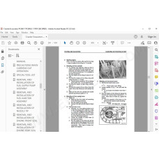 Komatsu Excavator PC600-7 PC600LC-7 service & repair manual