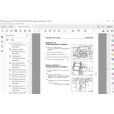 Komatsu Excavator PC750-6 PC800-6 service & repair manual