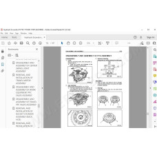 Komatsu Excavator PC750-7 PC800-7 service & repair manual