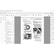 Komatsu Excavator PC750SE-7K PC750LC-7K service & repair manual