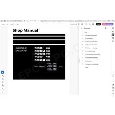 Komatsu Excavator PC800-8R1 PC800LC-8R1 PC800SE-8R1 PC850-8R1 PC850SE-8R1 service manual