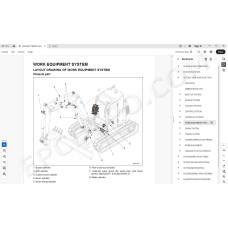 Komatsu Excavator PC80MR-5 service & repair manual