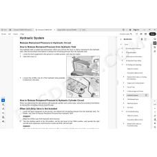 Komatsu Excavator PC88MR-11E0 service & repair manual