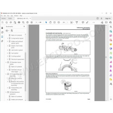 Komatsu Engine 107E-2 series workshop service manual