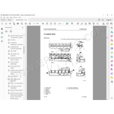 Komatsu Engine 114E-2 series workshop service manual