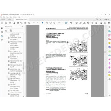 Komatsu Engine 114E-2 series workshop service manual