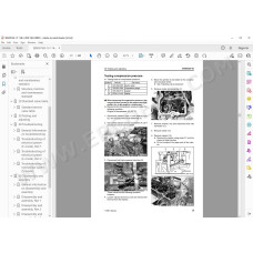 Komatsu Engine 114E-3 series workshop service manual