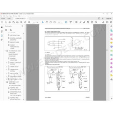 Komatsu Engine 125-3 series workshop service manual