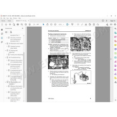 Komatsu Engine 125E-5 series workshop service manual