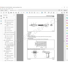 Komatsu Engine 125E-6 series workshop service manual