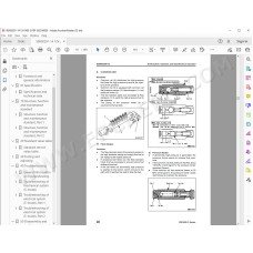 Komatsu Engine 12V140E-3 series workshop service manual