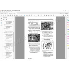 Komatsu Engine 140E-5 series workshop service manual