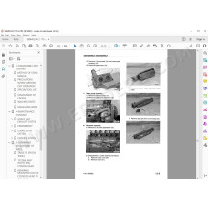 Komatsu Engine 170-3 series workshop service manual